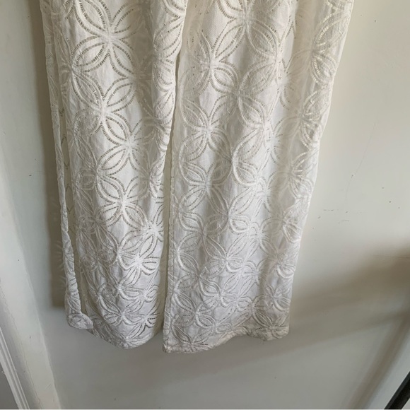 TRINA TURK WHITE CROCHET PANTS - Picture 10 of 13